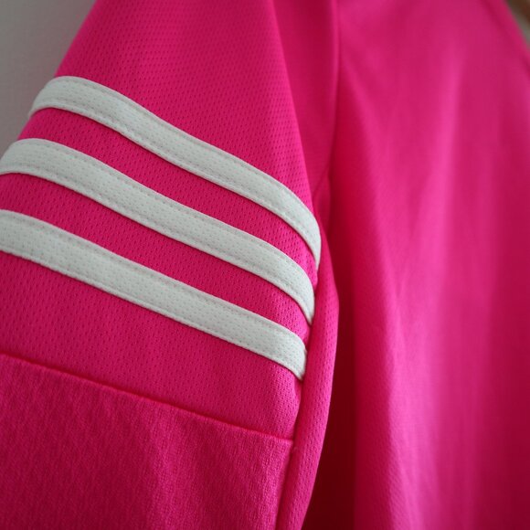 Adidas long-sleeved running top, neon pink, S - cooling joggers training shirt - Picture 4 of 5